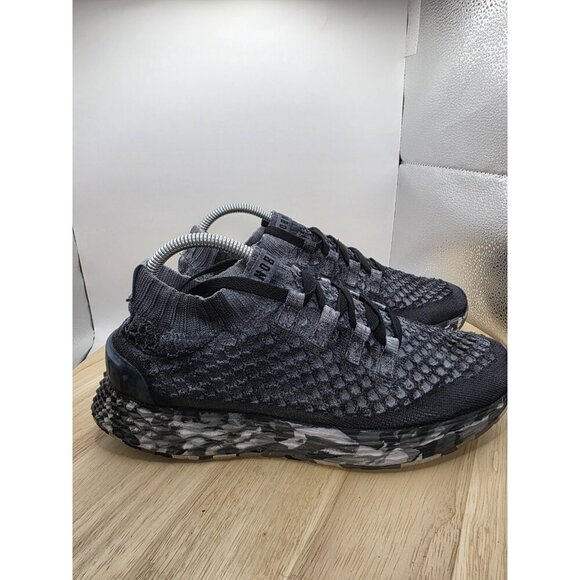 NOBULL Diamond Knit Runner Silver & Gray Running Training Shoes Women 9 Men 7 - Picture 1 of 8